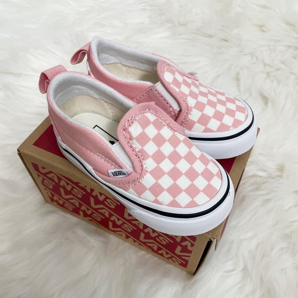 Vans Slip-On V (checkerboard) Pink